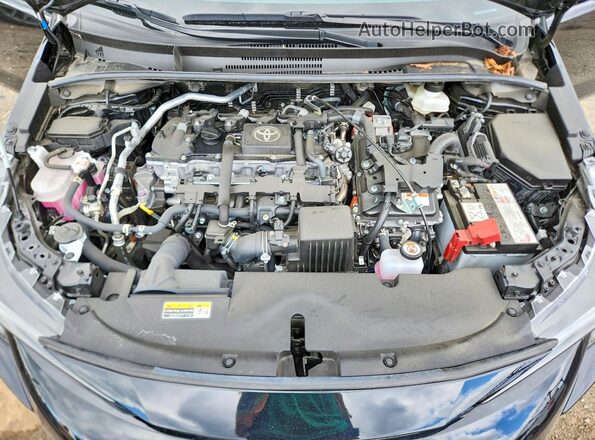 JTDBCMFE5S3082450 2025 TOYOTA COROLLA Black Вид задньої частини салону