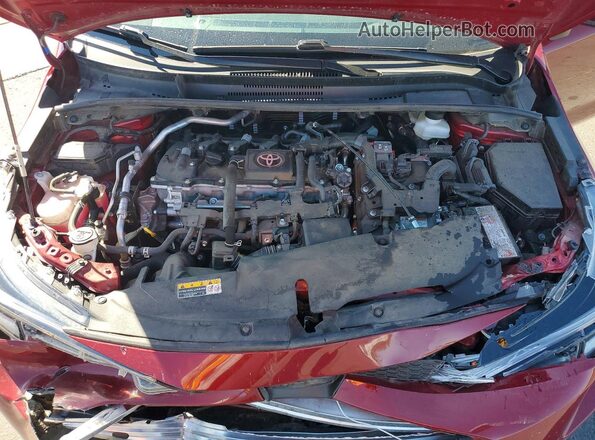 JTDBCMFE5S3091780 2025 TOYOTA COROLLA Red Widok wnętrza z tyłu