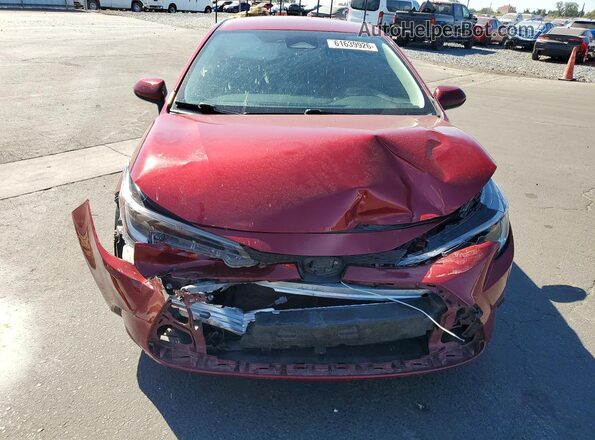 JTDBCMFE5S3091780 2025 TOYOTA COROLLA Red Widok z przodu