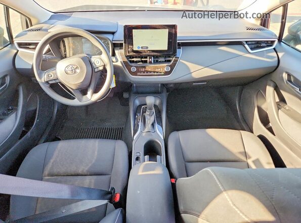 JTDBCMFE5S3110327 2025 TOYOTA COROLLA Gray Vista del salpicadero