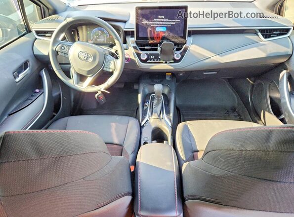 JTDBCMFE5SJ044132 2025 TOYOTA COROLLA Черный Вид панели приборов