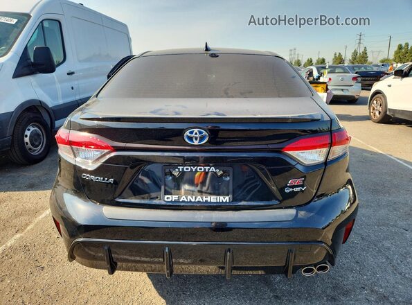JTDBCMFE5SJ044132 2025 TOYOTA COROLLA Черный Вид сзади