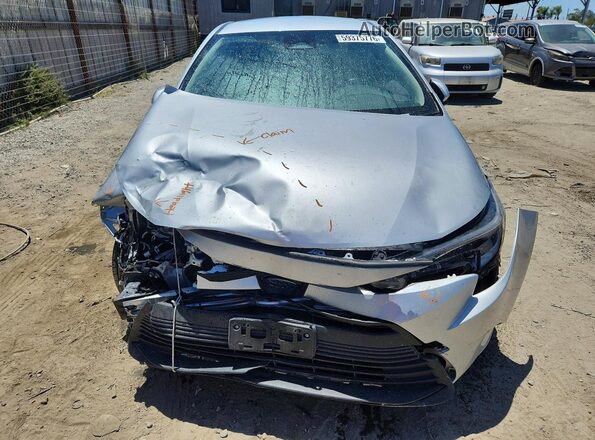 JTDBCMFE6P3008011 2023 TOYOTA COROLLA Silver Front view