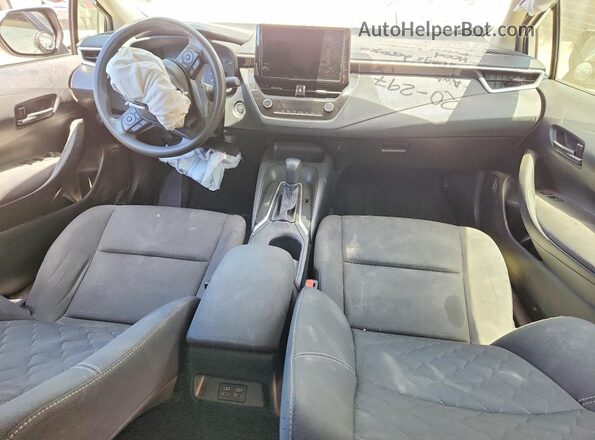 JTDBCMFE6P3008011 2023 TOYOTA COROLLA Silver Dashboard view