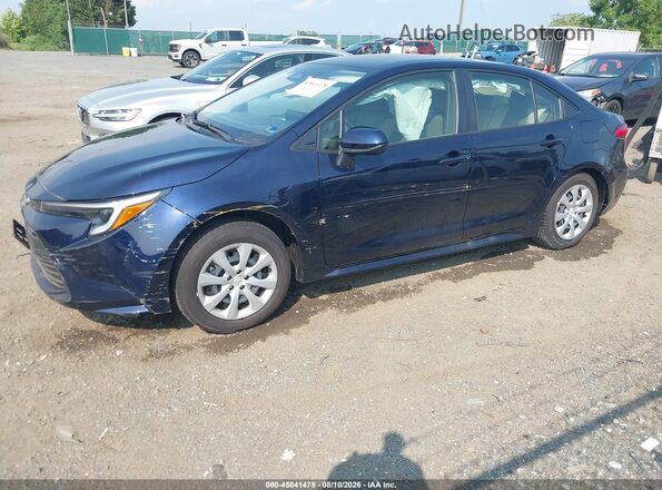 JTDBCMFE6S3106545 2025 TOYOTA COROLLA Синий Передняя левая четверть