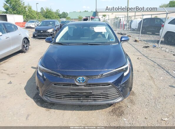 JTDBCMFE6S3106545 2025 TOYOTA COROLLA Синий Вид щитка приборов