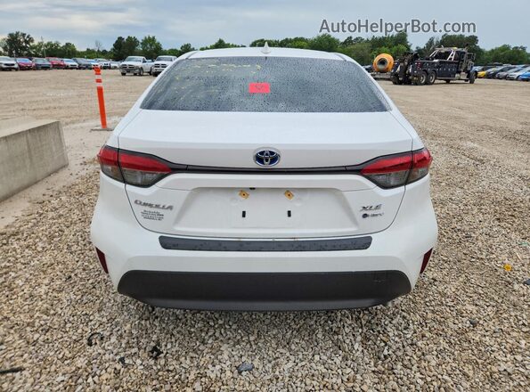 JTDBCMFE6SJ045273 2025 TOYOTA COROLLA White Widok z tyłu