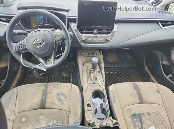 JTDBCMFE6SJ045273 2025 TOYOTA COROLLA White Widok deski rozdzielczej