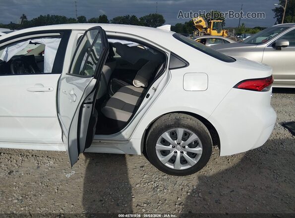 JTDBCMFE7P3010415 2023 TOYOTA COROLLA White Vista de la etiqueta del VIN