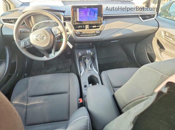 JTDBCMFE7P3014853 2023 TOYOTA COROLLA Gray Առջևի վահանակի տեսք