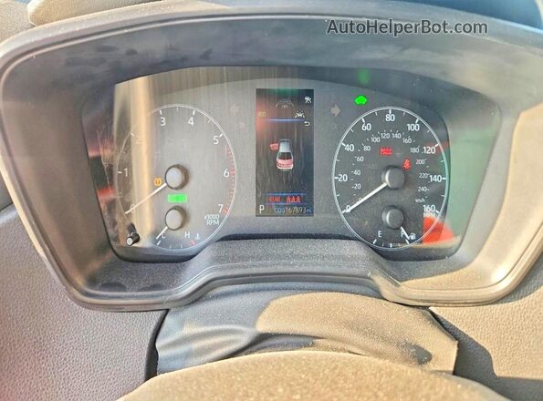 JTDBCMFE7P3014853 2023 TOYOTA COROLLA Gray Սարքավորումների վահանակի տեսք