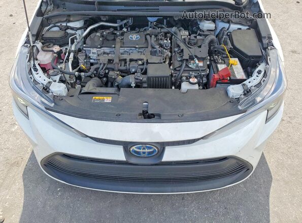 JTDBCMFE7P3024895 2023 TOYOTA COROLLA White Widok wnętrza z tyłu
