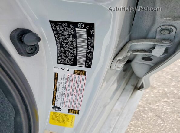 JTDBCMFE7P3024895 2023 TOYOTA COROLLA White Widok komory silnika