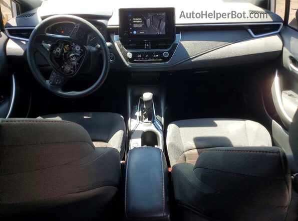 JTDBCMFE7R3034510 2024 TOYOTA COROLLA White Dashboard view
