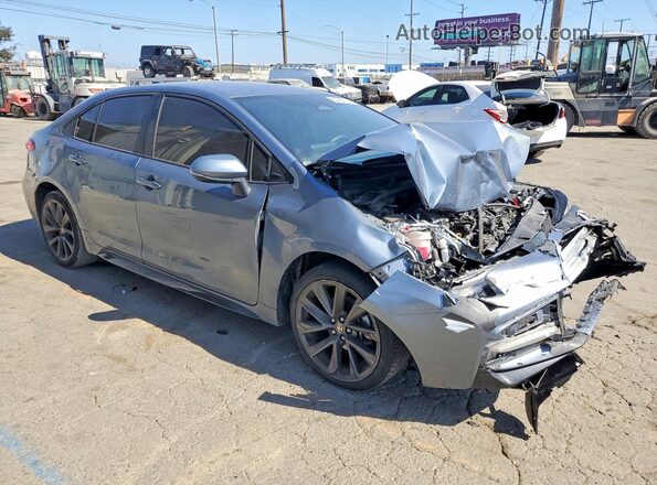 JTDBCMFE7R3045278 2024 TOYOTA COROLLA Silver Przód prawy