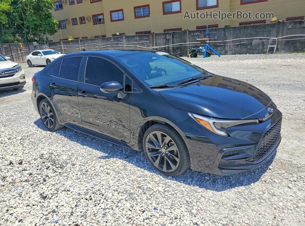 JTDBCMFE7R3048178 2024 TOYOTA COROLLA Black Front right