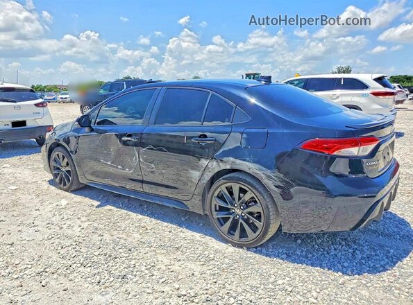 JTDBCMFE7R3048178 2024 TOYOTA COROLLA Black Rear left