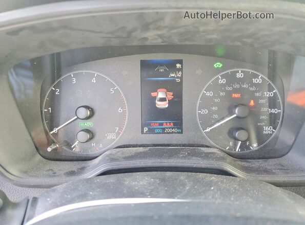 JTDBCMFE7R3061139 2024 TOYOTA COROLLA Blue ხელსაწყოთა პანელის ხედი