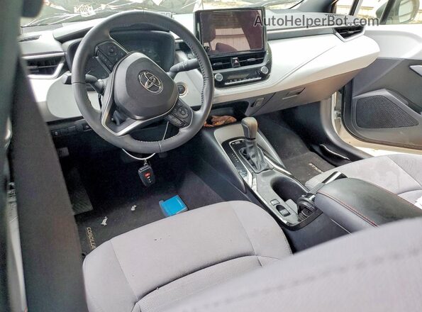 JTDBCMFE7R3065398 2024 TOYOTA COROLLA White Dashboard view