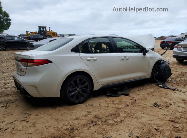 JTDBCMFE7R3065398 2024 TOYOTA COROLLA White Rear right