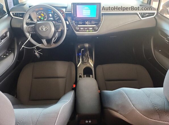 JTDBCMFE7R3067328 2024 TOYOTA COROLLA Gray წინა პანელის ხედი