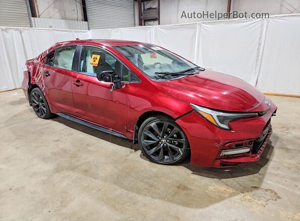 JTDBCMFE7RJ035541 2024 TOYOTA COROLLA Red Front right