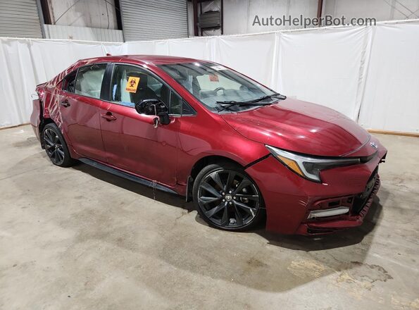 JTDBCMFE7RJ035541 2024 TOYOTA COROLLA Red 