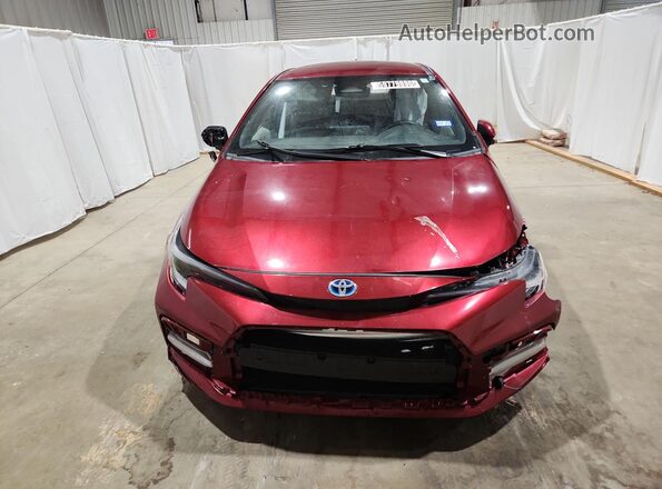 JTDBCMFE7RJ035541 2024 TOYOTA COROLLA Red VIN sticker view