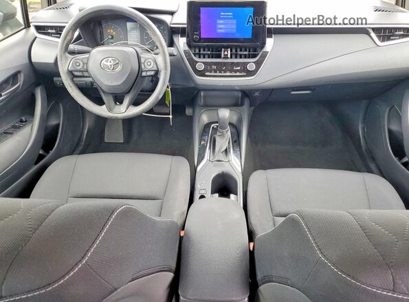 JTDBCMFE7S3103167 2025 TOYOTA COROLLA Gray Dashboard view