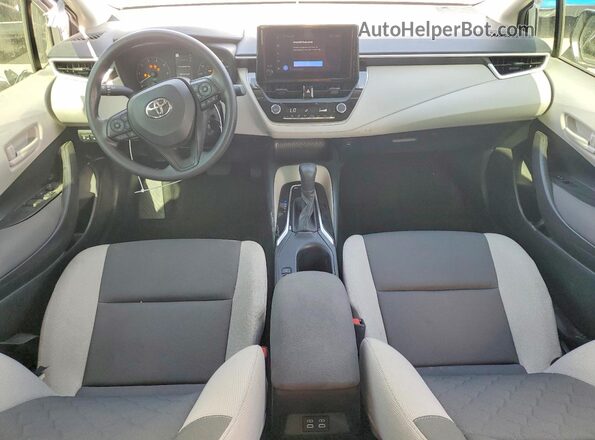 JTDBCMFE7S3110068 2025 TOYOTA COROLLA Серебряный Вид панели приборов