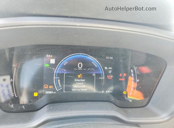 JTDBCMFE7T3114235 2026 TOYOTA COROLLA Silver Instrument cluster view