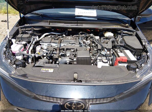 JTDBCMFE7T3133349 2026 TOYOTA COROLLA HYBRID Black Вид ззаду