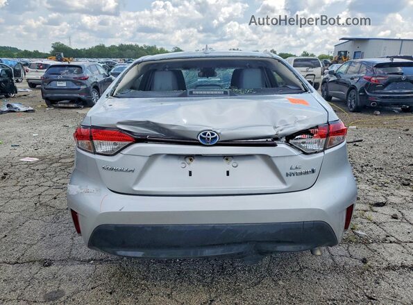 JTDBCMFE8PJ000634 2023 TOYOTA COROLLA Silver Vista trasera