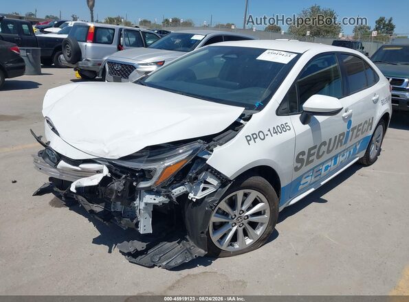 JTDBCMFE8R3030255 2024 TOYOTA COROLLA White წინა მარცხენა ხედი სამი მეოთხედიდან