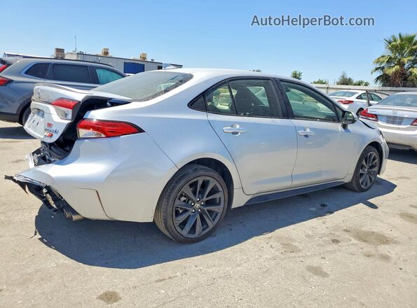 JTDBCMFE8R3058282 2024 TOYOTA COROLLA Серебряный Задняя правая четверть