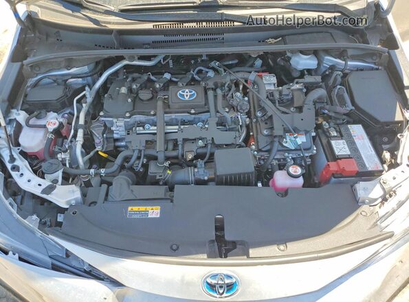 JTDBCMFE8R3058282 2024 TOYOTA COROLLA Серебряный Вид задней части салона