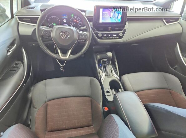 JTDBCMFE8RJ019123 2024 TOYOTA COROLLA White Dashboard view