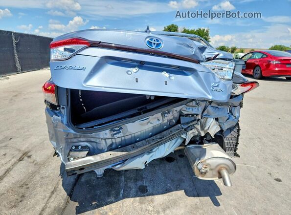 JTDBCMFE8S3083656 2025 TOYOTA COROLLA Blue უკანა ხედი