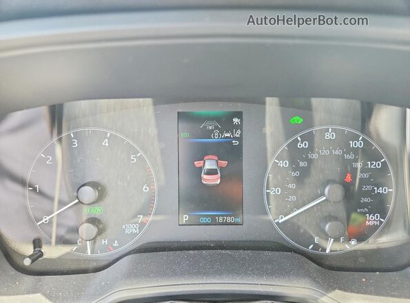 JTDBCMFE8S3083656 2025 TOYOTA COROLLA Blue ხელსაწყოთა პანელის ხედი