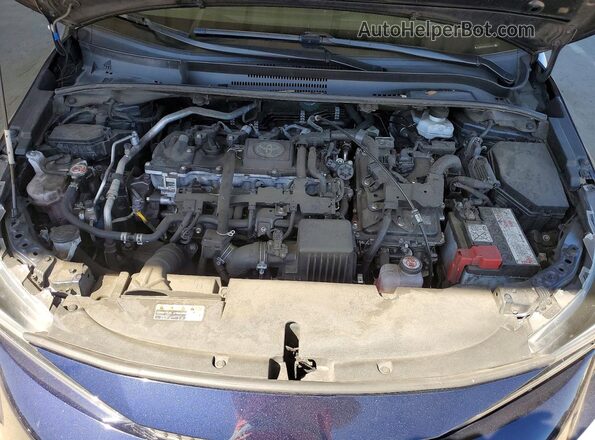 JTDBCMFE9PJ015613 2023 TOYOTA COROLLA Blue Vista interior trasera