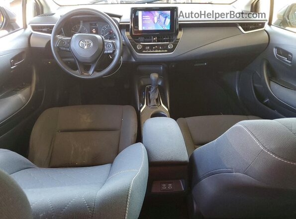 JTDBCMFE9PJ015613 2023 TOYOTA COROLLA Blue Vista del salpicadero