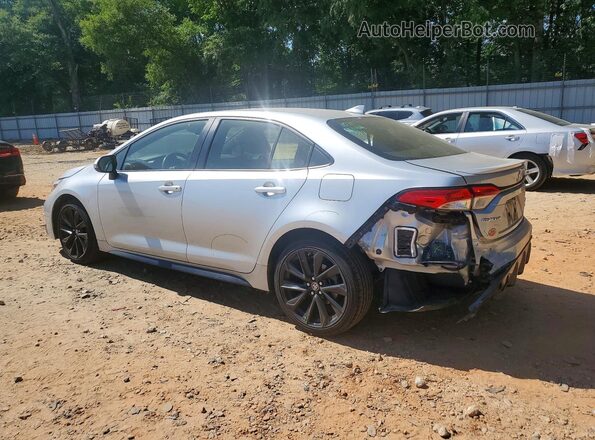 JTDBCMFE9R3043371 2024 TOYOTA COROLLA Silver უკანა მარცხენა