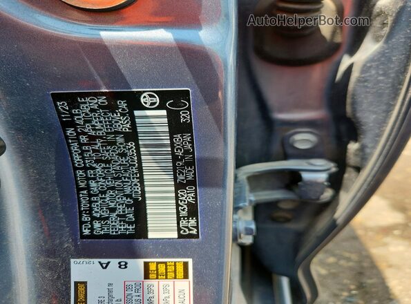 JTDBCMFE9RJ023536 2024 TOYOTA COROLLA Синий Вид подкапотного пространства
