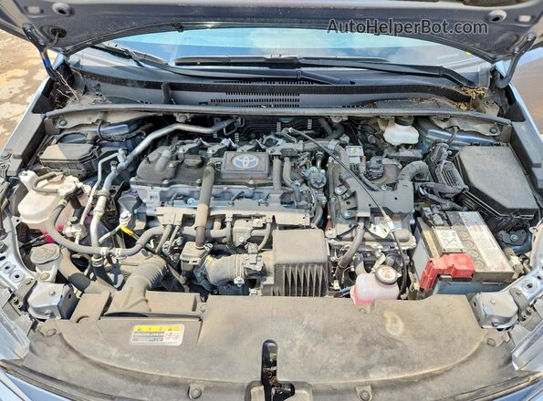 JTDBCMFE9RJ023536 2024 TOYOTA COROLLA Синий Вид задней части салона