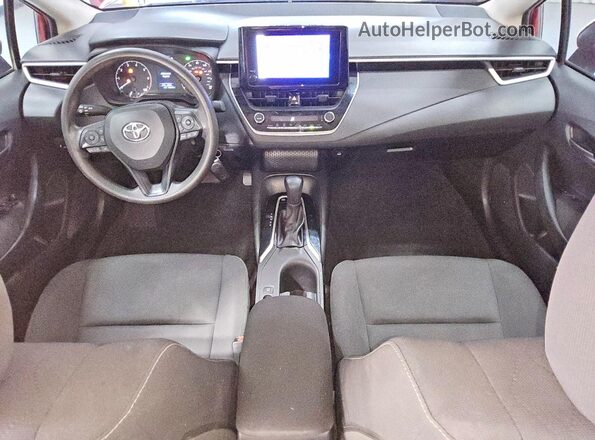 JTDBCMFE9RJ034553 2024 TOYOTA COROLLA Red წინა პანელის ხედი