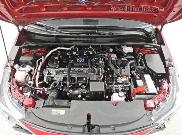 JTDBCMFE9RJ034553 2024 TOYOTA COROLLA Red 