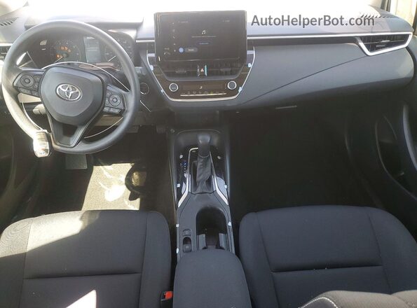 JTDBCMFE9S3089322 2025 TOYOTA COROLLA Белый Вид панели приборов