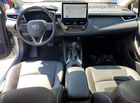 JTDBCMFE9S3105275 2025 TOYOTA COROLLA Silver Вид панелі приладів