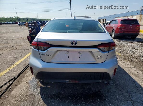 JTDBCMFE9S3105275 2025 TOYOTA COROLLA Silver Вид ззаду