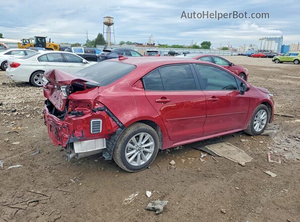 JTDBCMFE9T3138973 2026 TOYOTA COROLLA Красный Задняя левая четверть